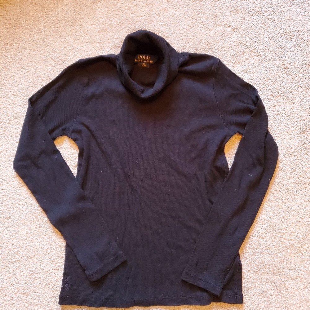 Polo Ralph Lauren Girls' Ribbed Turtleneck
